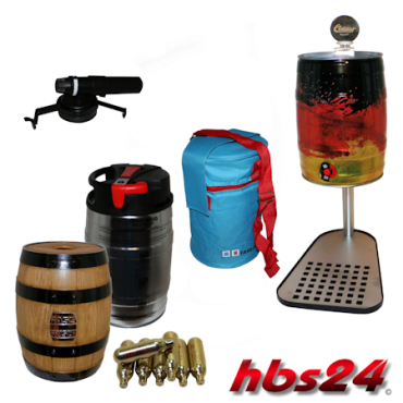 Bier Partyfässer mini Kegs Druckbehälter Kegs und Zubehör by hbs24