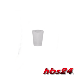Silicone bungs 17/22 mm without hole by hbs24