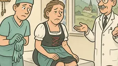 Witz: Eine Bayerin fragt den Professor…