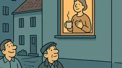 Witz: Kommt ein Lächeln ans Fenster...