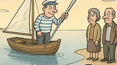 Witz: Macht man den Meeresspiegel kaputt?