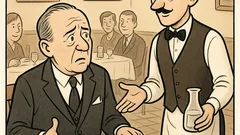 Witz: Herr Ober, was ist mit dem Pfeffersteak?