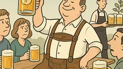 Witz: Treffen sich zwei Apfelsafttrinker im Pub…